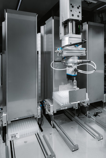 Festo helps with DNA extraction on an industrial scale thanks to automation technology